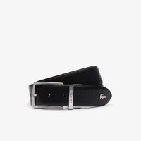 Двусторонний кожаный ремень Lacoste