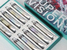 Набор акварели Super Vision "Mermaid coast", перламутры и хамелеоны, 10 цв*8 мл туба в картонной кор