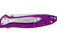 Полуавтоматический складной нож Kershaw Leek, сталь 14C28N, рукоять алюминий, фиолетовый