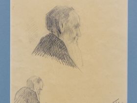 В Якутске открылась выставка «Эволюция образа Толстого: от Ге до Гинцбурга»