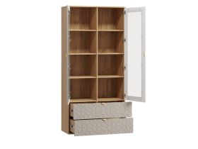 Витрина Монблан 2-93x195 Ритм Латте