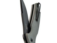 Складной нож Mr.Blade Hellcat Mini, сталь VG-10, рукоять серый G10