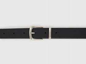 Ремень из искусственной кожи, Черный