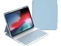 Чехол-клавиатура WIWU Protective Keyboard для Apple iPad 10 (10.9) 2022 русская раскладка (голубой)
