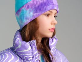 Шапка трикотажная для девочек