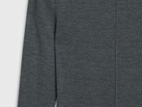 Лонгслив с шерстью, Серый