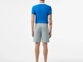 Мужские шорты Lacoste из смеси хлопка и льна