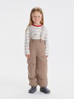 Брюки демисезонные на подтяжках Flint Mink brown