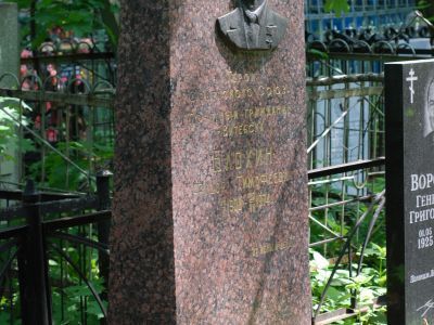 Могила Блохина Федора Тимофеевича (1903-1974), Героя Советского Союза