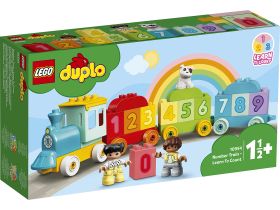DUPLO 10954 Конструктор Поезд с цифрами — учимся считать