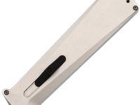 Автоматический нож Daggerr Кощей Slim SW, сталь D2, рукоять белый алюминий