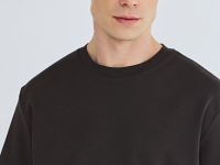 Футболка из гладкого хлопка, Коричневый