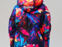 Куртка текстильная с полиуретановым покрытием для девочек