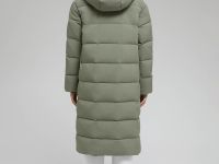 Длинный пуховик с натуральным пухом