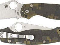 Складной нож Spyderco Para Military 2, сталь CPM® S45V™, рукоять G10, камуфляж (Digi Camo)