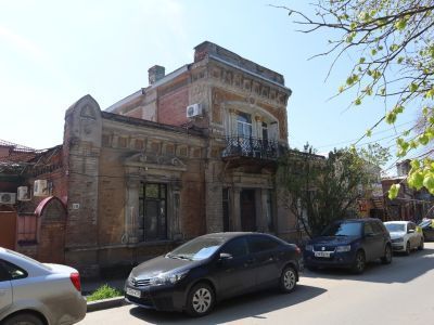 Жилой особняк архитектора В.Н.Куликова. Модерн с эклектикой.