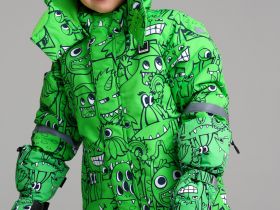 Варежки текстильные для мальчиков