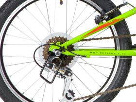 Детский велосипед Novatrack Racer 20 12sp, год 2020, цвет Зеленый