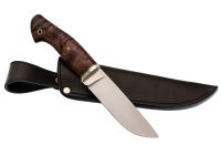 Нож Спартак малый, сталь D2, рукоять карельская береза