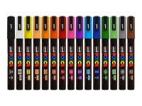 Маркер UNI "POSCA" PC-3M, 0,9-1,3 мм, наконечник пулевидный, №37 цвет серый