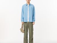 Мужская хлопковая рубашка Lacoste Slim Fit