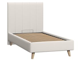 Кровать Шерона-Н 120 Букле Молочный