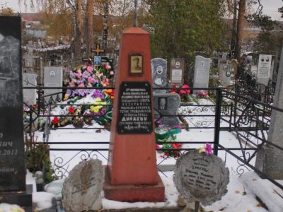 Могила героя гражданской войны Г.Я. Дунаева