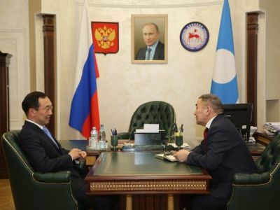 Глава Якутии обсудил с депутатом Госдумы совместные инициативы по развитию транспортной системы