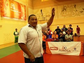 Мас-рестлинг на Играх нацелен на перспективу. Фото.