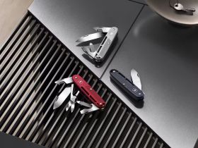 Нож перочинный Victorinox Onefold Alox, сталь 1.4110, рукоять алюминий, серый
