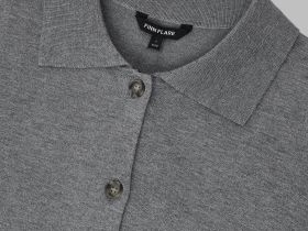 Легкий кардиган прямого кроя с коротким рукавом