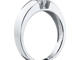 Классическое кольцо из белого золота э4712кц08186200_white