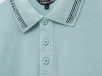 Поло из хлопка с коротким рукавом