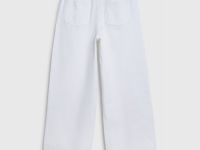 Широкие джинсы для девочек, Бежевый