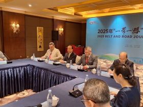 Делегация СЖР принимает участие в работе международного медиафорума платформы "Один пояс - один путь"