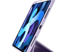Чехол-книжка WIWU Protective Case для Apple iPad Pro 11 (2024/2025), с подставкой и отделением под стилус (фиолетовый)