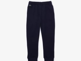 Детские флисовые спортивные брюки Lacoste