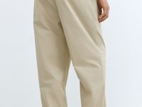 Брюки из микротвила, Бежевый