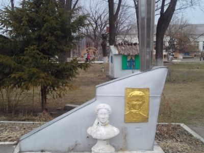 Могила Т.Г. Соломахи (1893 - 1918), героини гражданской войны на Кубани. Установлен памятный знак