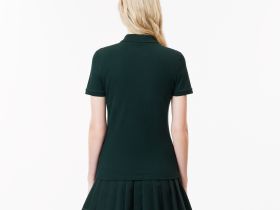 Женское поло Lacoste приталенного кроя из эластичного хлопка