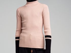 Водолазка трикотажная для девочек