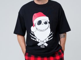 Комплект для мужчин: фуфайка (футболка) трикотажная, брюки текстильные