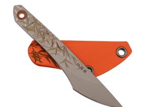 Скелетный нож N.C.Custom Киридаши Koi Tiger, сталь AUS-8, bead blast