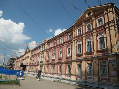 Здание городского общественного имени Блиновых и Бугровых Вдовьего дома