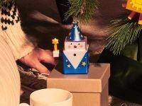 Alessi Елочное украшение 10,4 см Cubomago Cube Alessi