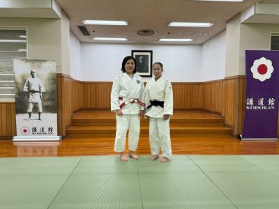 Якутянка Аина Моисеева проходит сборы в лучших школах дзюдо Японии