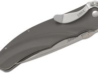 Полуавтоматический складной нож Argus, CRKT 7030, сталь AUS-8 Satin Finish, рукоять алюминий, цвет Silver