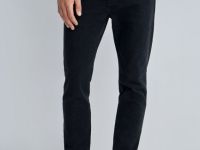 Узкие джинсы, Черный