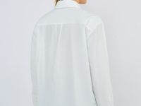 Рубашка из хлопка, Белый
