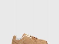 Кроссовки из натуральной кожи, Бежевый
